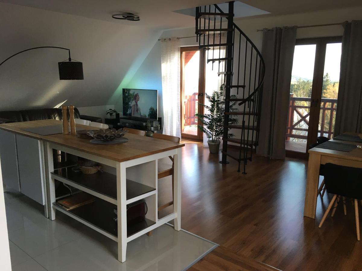 Apartament Urocza Przy Wyciagu Ski Arena شكلارسكا بوريبا المظهر الخارجي الصورة