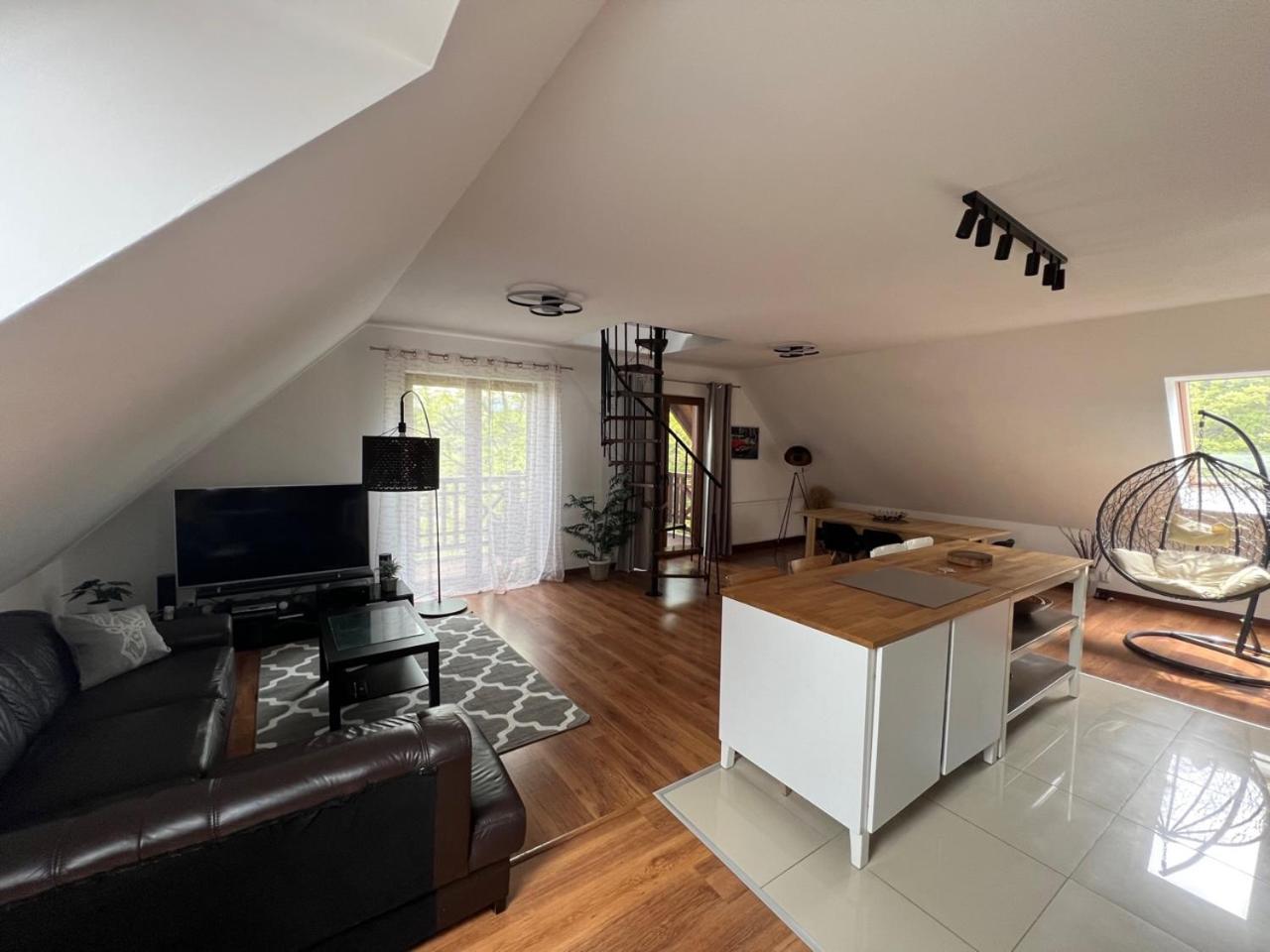 Apartament Urocza Przy Wyciagu Ski Arena شكلارسكا بوريبا المظهر الخارجي الصورة